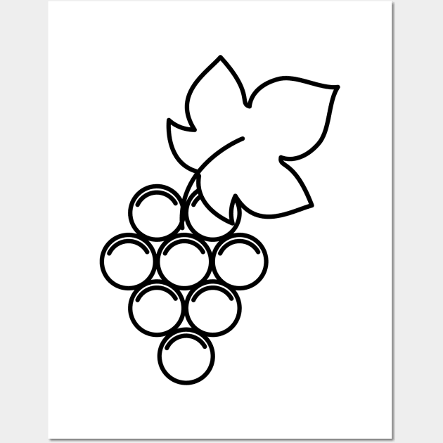 Grapes Wall Art by SWON Design